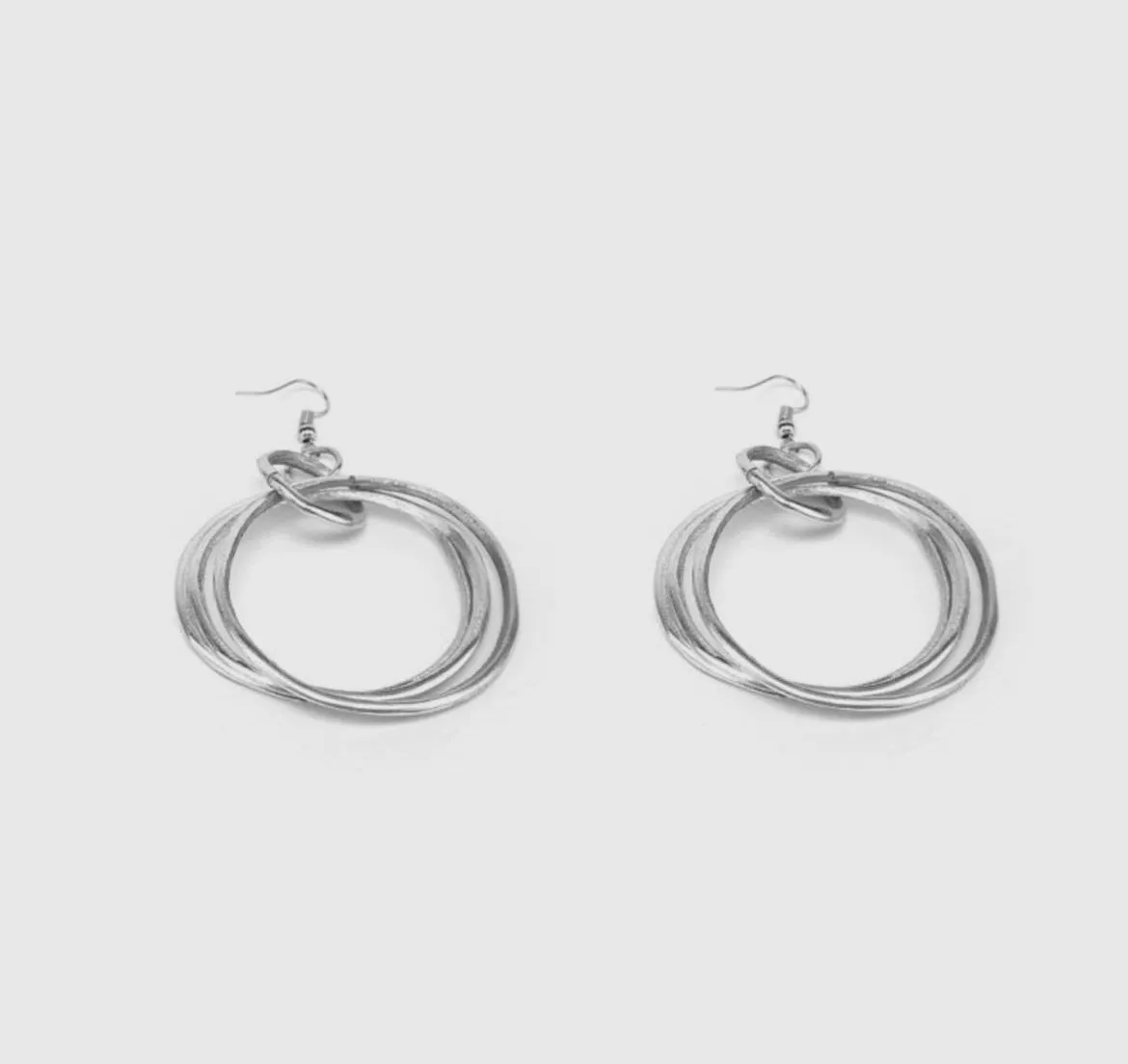 Handmade Large Dangling Earrings